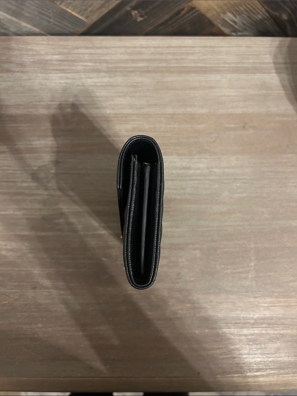 YSL Monogram Leather Wallet - Picture 6 of 8